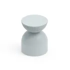 Wohnzimmerhocker aus Polyethylen in verschiedenen Farben - Loopy Viadurini