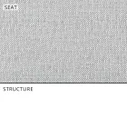 Outdoor-Designhocker aus hochwertigem Aluminium, 3-teilig - Filomena Viadurini