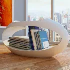 Design Stuhl mit integrierter Bibliothek Ellix made in Italy Viadurini