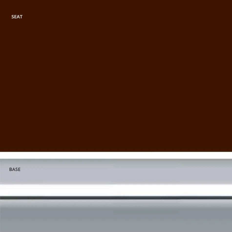 Hocker aus Kunstleder, H 65 cm, modernes Design - Alina Viadurini