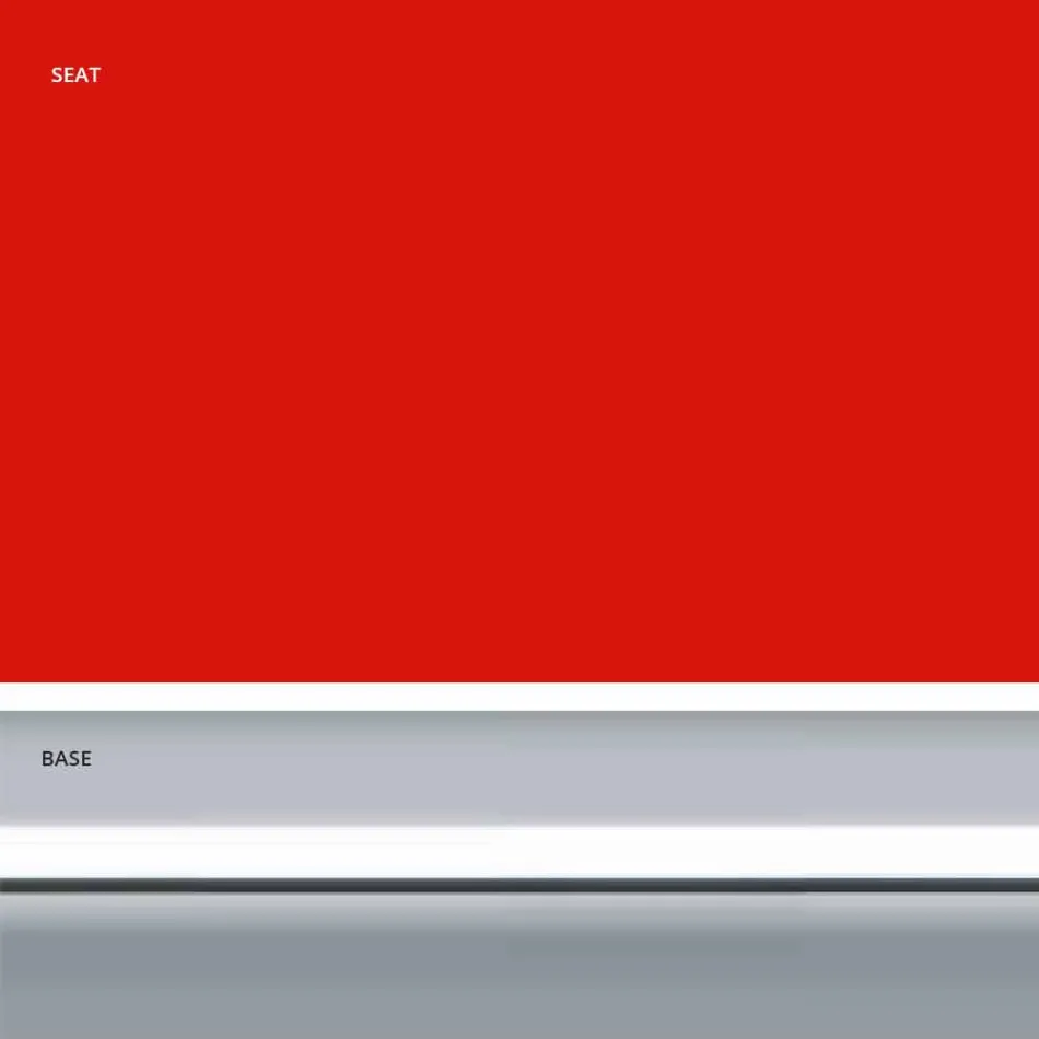 Hocker aus Kunstleder, H 65 cm, modernes Design - Alina Viadurini