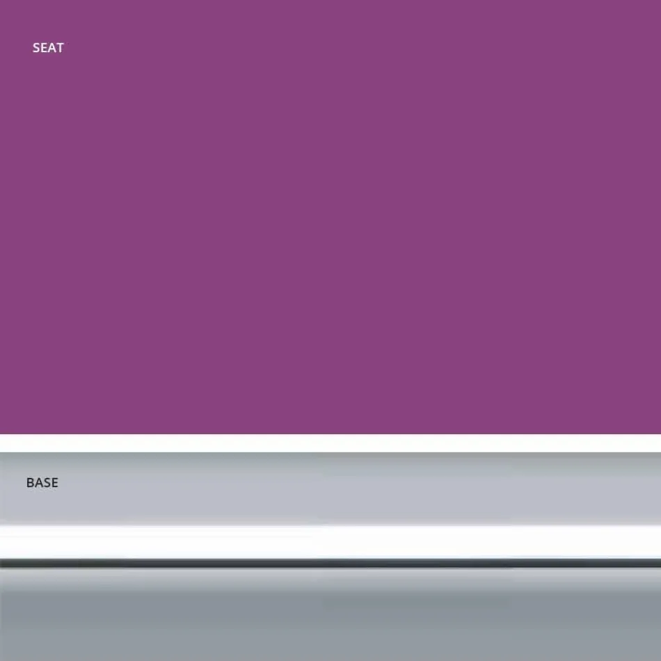 Hocker aus Kunstleder, H 65 cm, modernes Design - Alina Viadurini