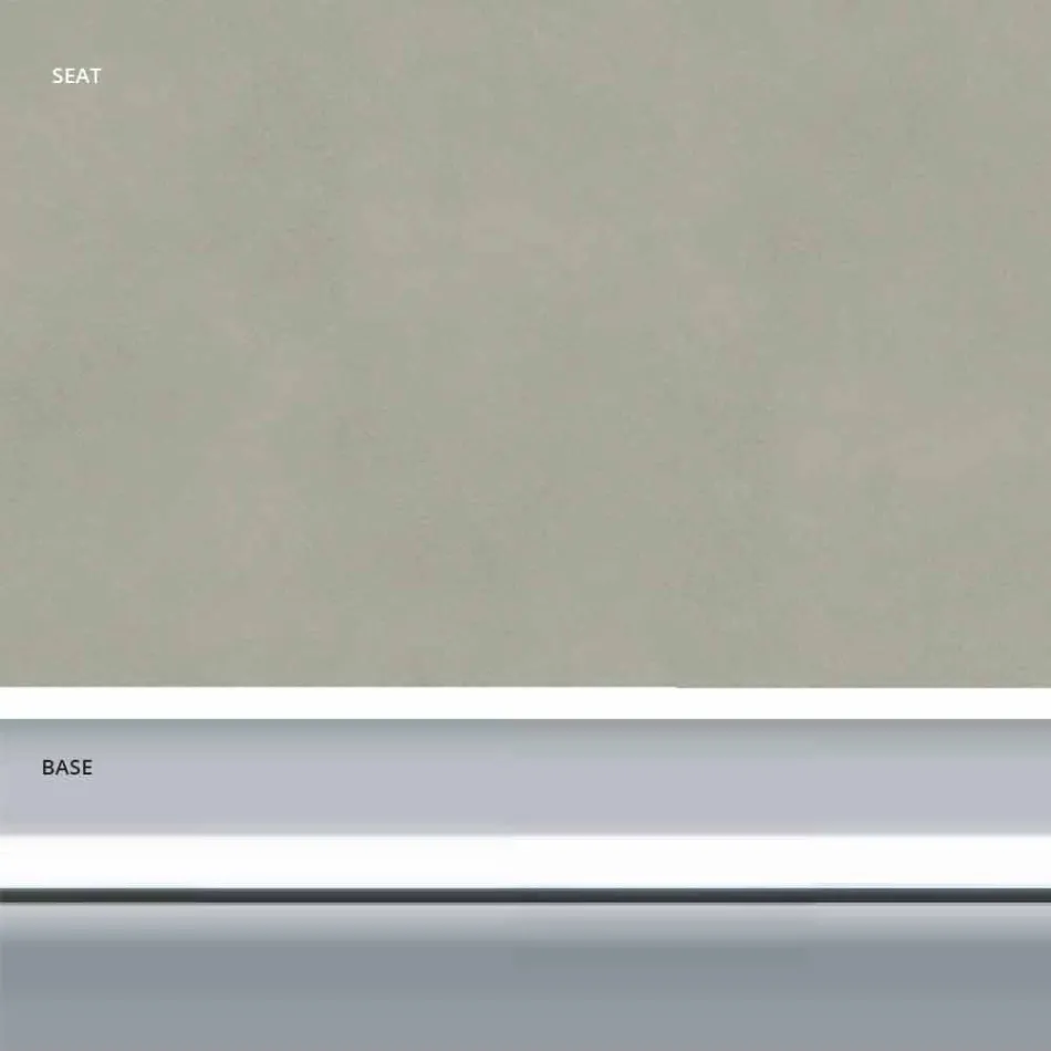 Hocker aus Kunstleder, H 65 cm, modernes Design - Alina Viadurini