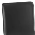 Drehhocker mit moderner Rückenlehne Gord, H 113 cm Viadurini