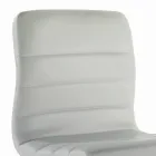 Drehhocker mit Rückenlehne in verschiedenen Größen, hergestellt in Italien – Parma Viadurini