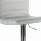 Drehhocker mit Rückenlehne in verschiedenen Größen, hergestellt in Italien – Parma Viadurini