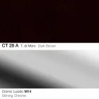 Drehbarer Hocker aus Stoff und Stahl mit Gasfeder Made in Italy - Marchesi Viadurini