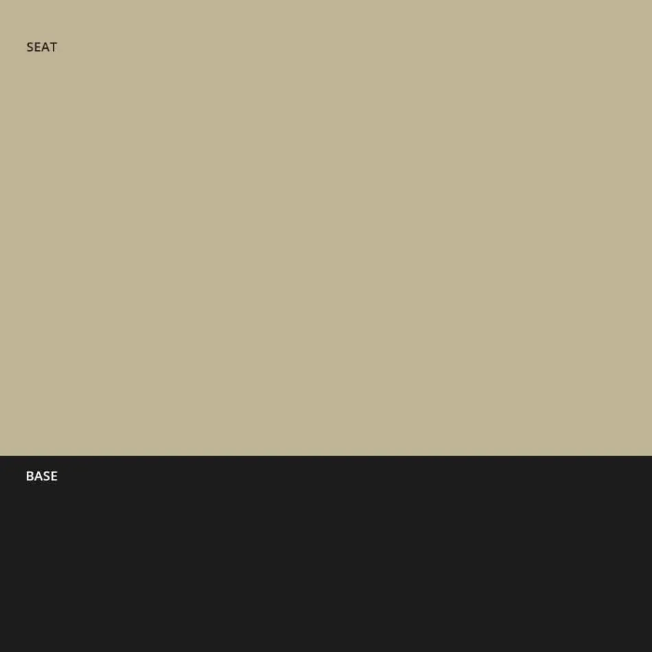 Stapelbarer Hocker aus Metall und Polypropylen Hergestellt in Italien, 2 Stück - Charla Viadurini