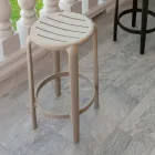 Hocker aus glasfaserverstärktem Polypropylen in verschiedenen Farben - Neev Viadurini