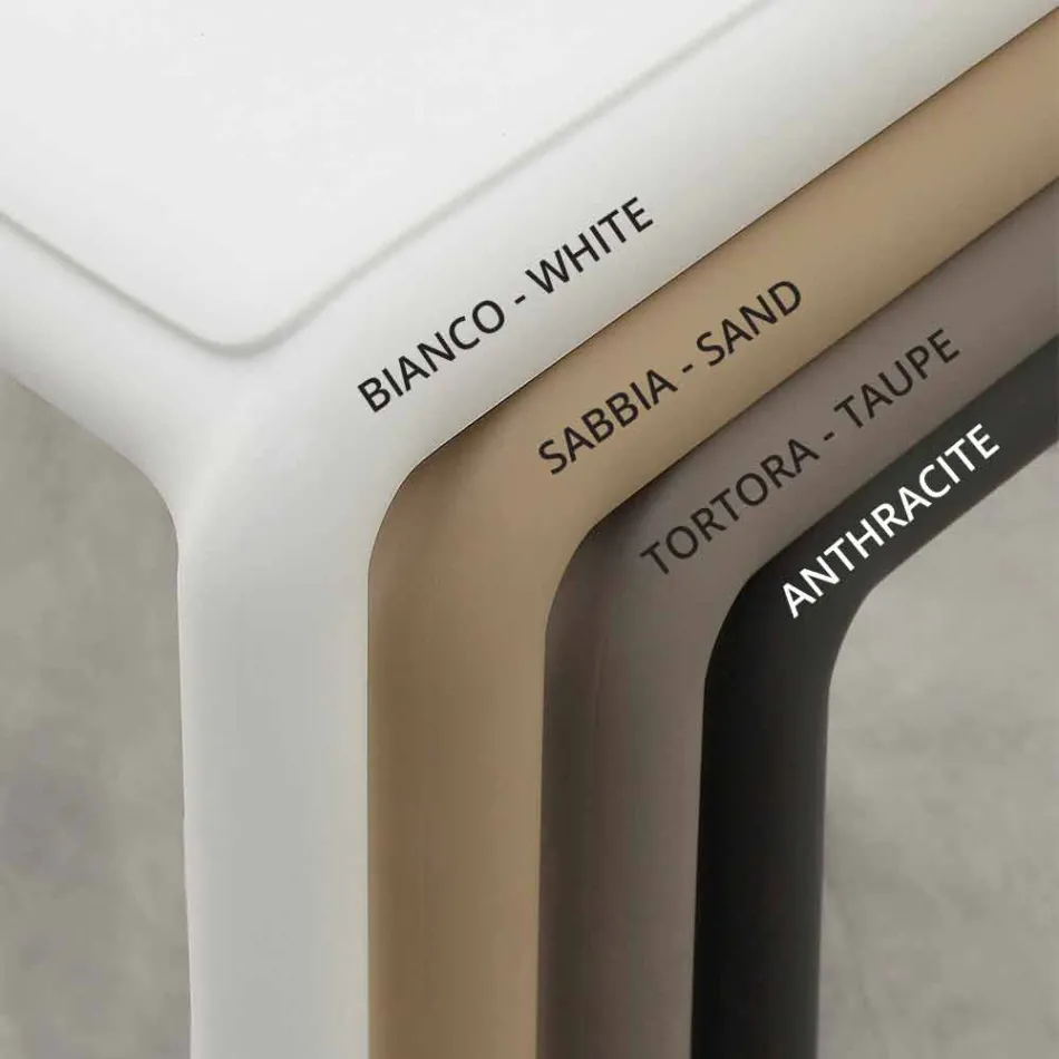 H65 Harz Hocker und Fiberglas modernes Design made in Italy Grosseto Viadurini