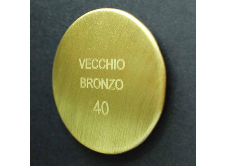 Klassischer Stahlduschkopf mit Messingduscharm Made in Italy - Jeko Viadurini