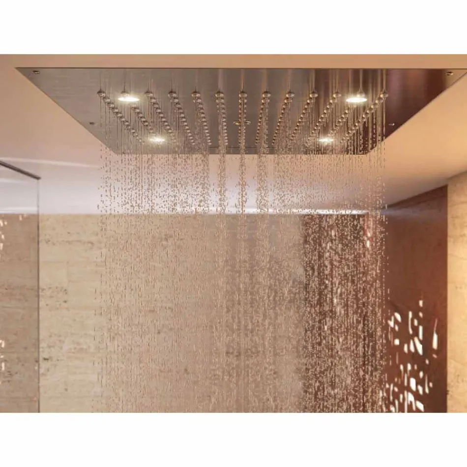 Duschkopf mit Farbtherapie zwei modernen Design Traum Jets Viadurini