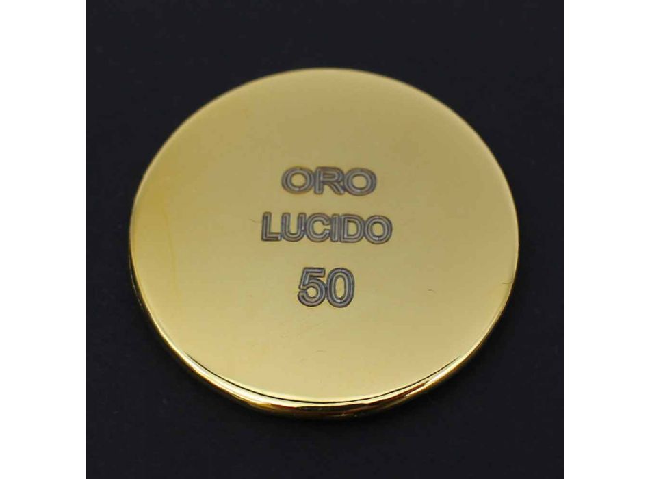 Duschkopf mit Luxus-Farbtherapie aus Edelstahl Made in Italy - Solver Viadurini