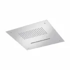 Stahldecke Duschkopf mit Doppelstrahl Made in Italy - Quinto Viadurini