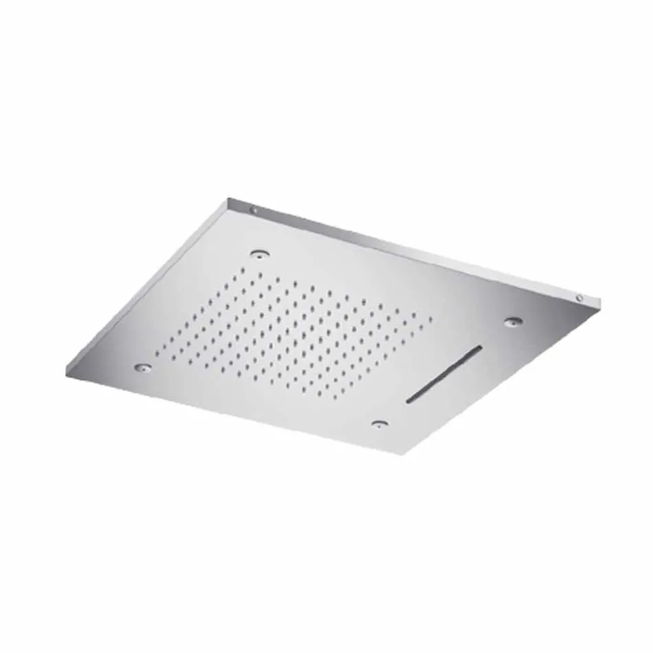 Decken-Duschkopf aus Edelstahl mit 3 Düsen Made in Italy - Frido Viadurini