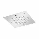 Stahlduschkopf mit Regenstrahl und Verneblern Made in Italy - Selmo Viadurini