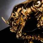 Handgefertigtes Keramik Ornament in Bull-Form Made in Italy - Bulino Viadurini