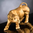 Handgefertigtes Keramik Ornament in Bull-Form Made in Italy - Bulino Viadurini