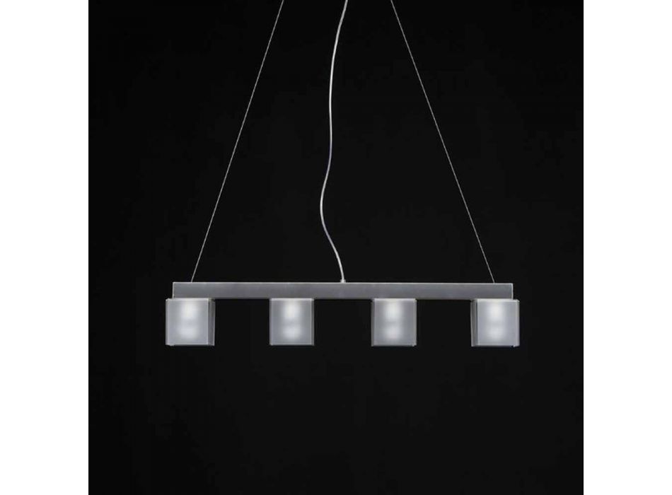 Suspension mit modernem Design Schatten, L.86 x P.11cm, Matis Viadurini