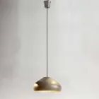 Antique Steel Design Suspension Durchmesser 450 mm - Materia Aldo Bernardi Viadurini