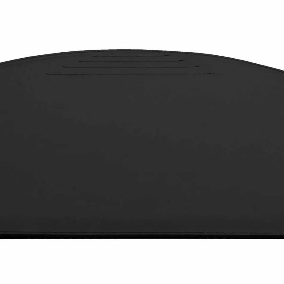 Schreibtischunterlage aus regeneriertem Leder mit Stiftstoppnähten Made in Italy - Medea Viadurini