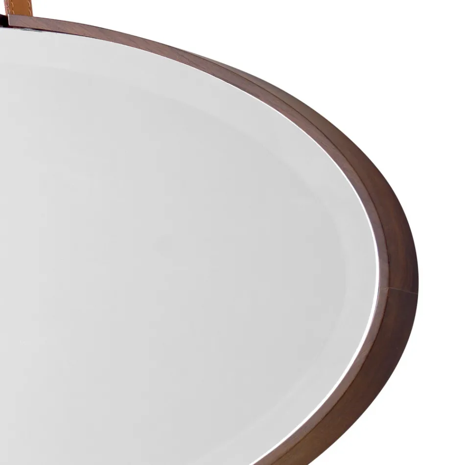 Wand- Bodenspiegel aus Massivholz Grilli York in Italien hergestellt  Viadurini