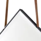 Wand- Bodenspiegel aus Massivholz Grilli York in Italien hergestellt  Viadurini