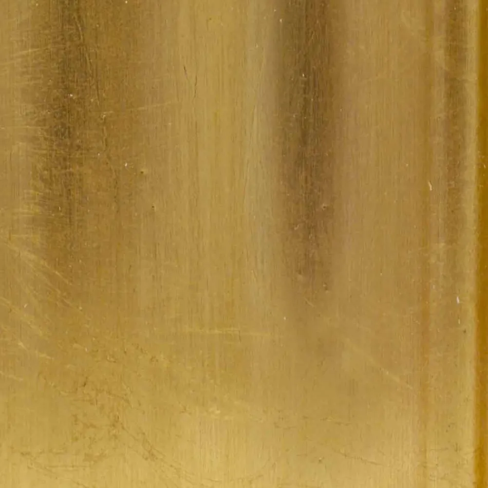 Silber oder Gold Wandspiegel in Italien Giuseppe gemacht Viadurini