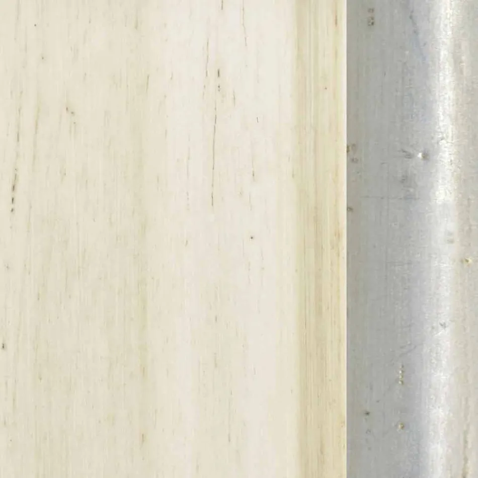 Wandspiegel aus Tannenholz, Konsole, made in Italy mdf top Gianluca Viadurini