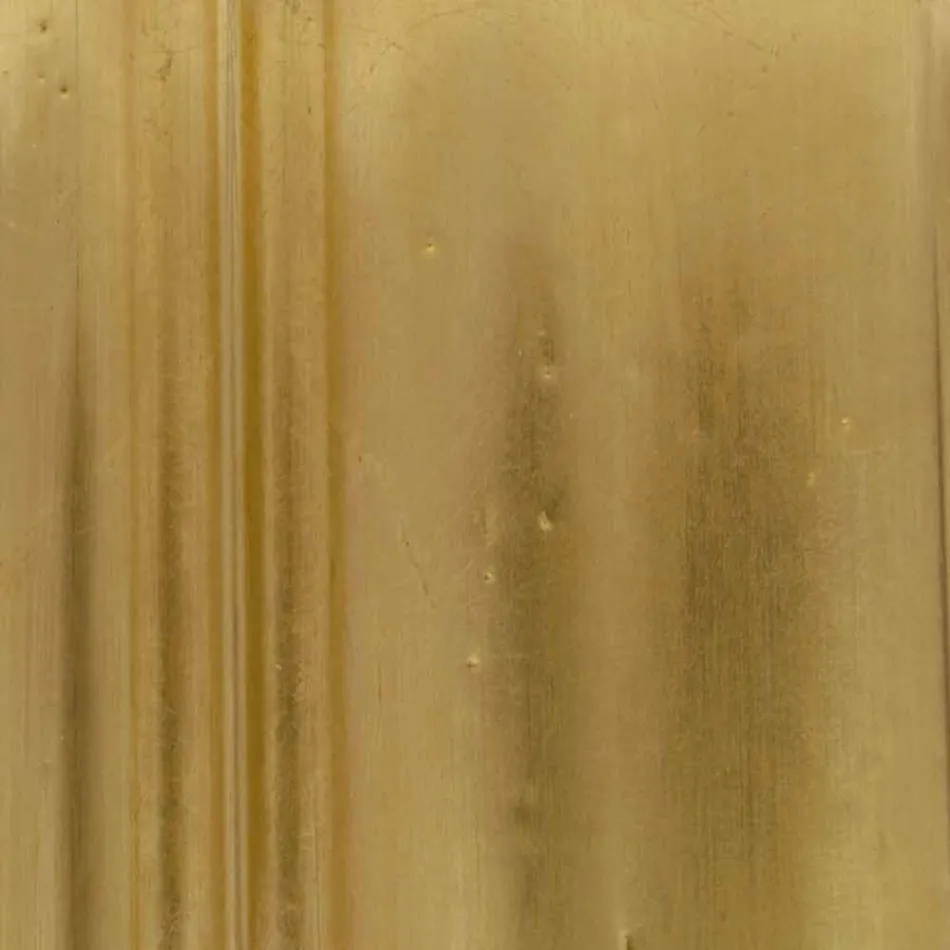 Wandspiegel Gold, Silber handgefertigtes Holz aus Italien Michele Viadurini