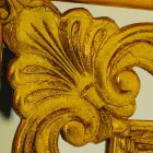 Rechteckiger Wandspiegel aus Holz, hergestellt in Italien, Valentino Viadurini