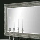 Claudio handgefertigter moderner Wandspiegel aus Holz mit modernem Design Viadurini