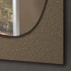 Wandspiegel mit geschmiedetem Glasrahmen Made in Italy - Maverick Viadurini