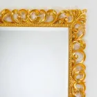 Wandspiegel klassisches Design mit Blattgold Finish Paris Viadurini