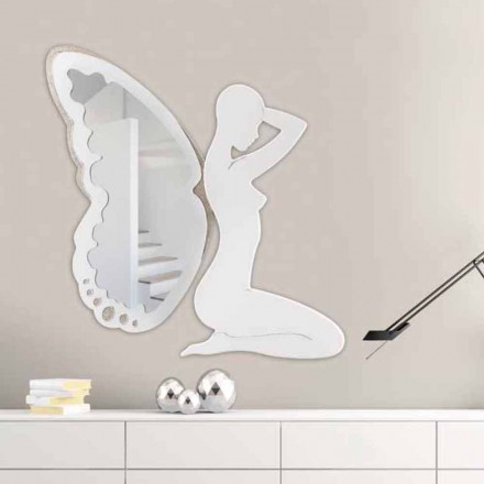 Design Wandspiegel Trilli Bianca Viadurini Decor Viadurini