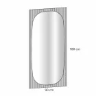 Moderner Wandspiegel mit bronzefarbenem Spiegel Made in Italy - Bandolero Viadurini