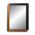 Rechteckiger Spiegel mit Holzrahmen von Made in Italy Design - Cira