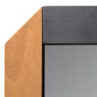 Rechteckiger Spiegel mit Holzrahmen von Made in Italy Design - Cira Viadurini