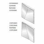 Modularer Wandspiegel mit konkaven und konvexen Spiegeln Made in Italy - Allergie Viadurini