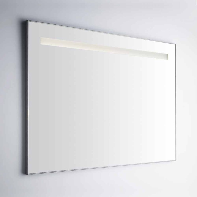 LED-beleuchteter Spiegel aus ähnlichem Aluminium Hergestellt in Italien