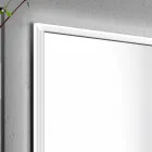 Modernes Design LED-Einbau-Spiegel mit 2 Türen, Adele Viadurini