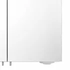 Moderner Containerspiegel mit 2 Türen aus silber lackiertem Aluminium - Alfio Viadurini