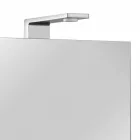 Moderner Containerspiegel mit 3 Kristalltüren und 3 LED-Leuchten - Maxi Viadurini