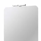 Wand Badezimmerspiegel mit modernem Design LED-Lampe Made in Italy - Guido Viadurini