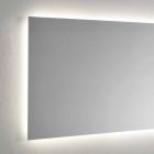 Wandspiegel mit LED-Hintergrundbeleuchtung auf 4 Seiten Made in Italy - Romio Viadurini
