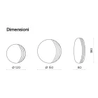 Arabella Wandspiegel mit Gravuren, hergestellt in Italien Viadurini