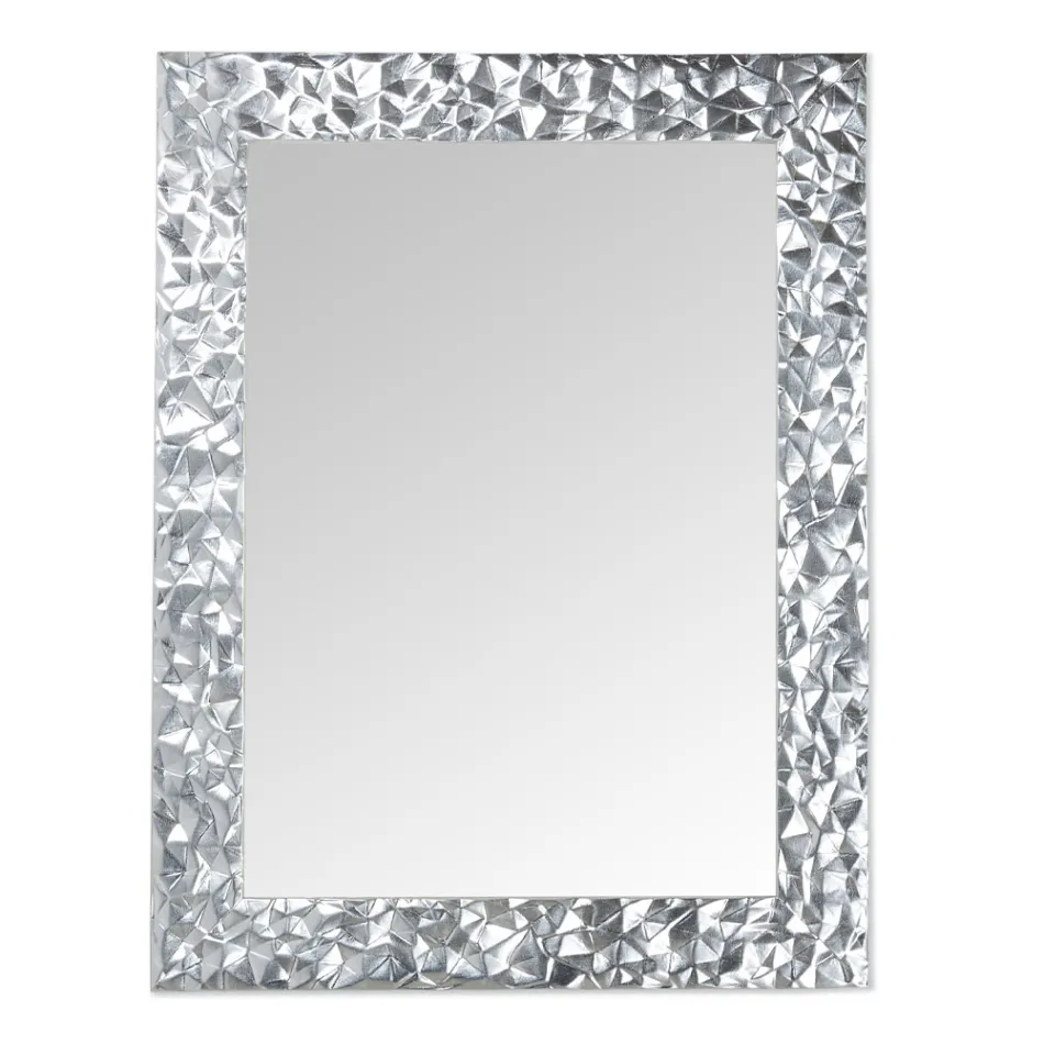 Wandspiegel aus handverziertem Holz Made in Italy - Niagara Viadurini