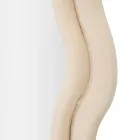 Wandspiegel aus MDF mit Samtbezug und Wellenlinien - Sheldon Viadurini