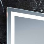 Badezimmerspiegel im modernen Design mit LED Paco Beleuchtung Viadurini