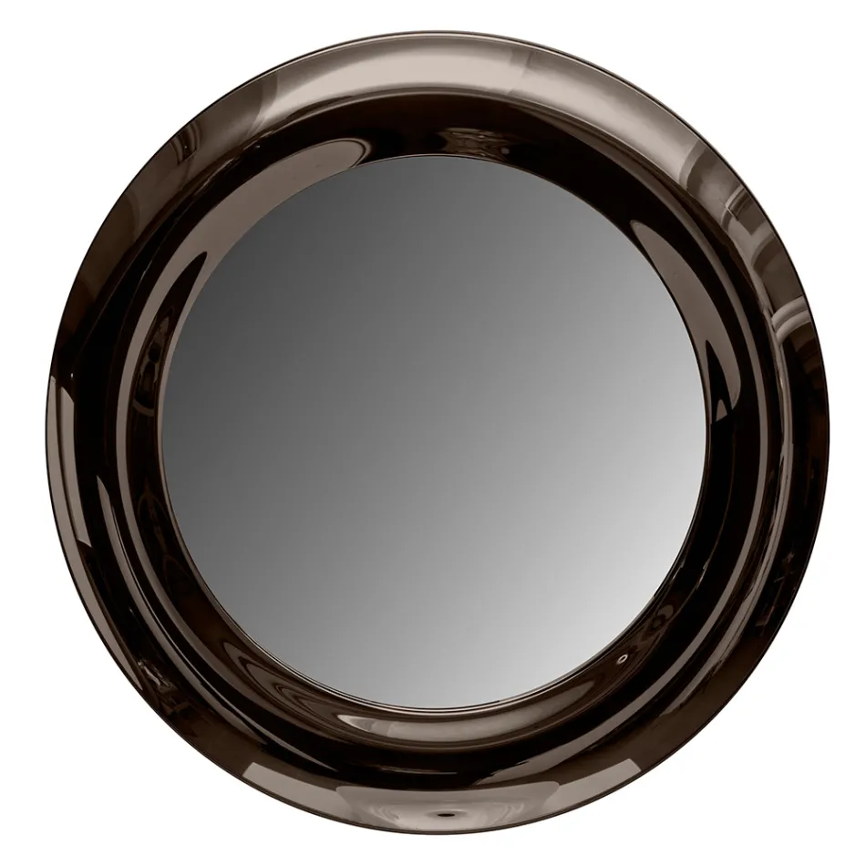 Gebogener Glasspiegel mit LED-Hintergrundbeleuchtung – Excelsior Viadurini